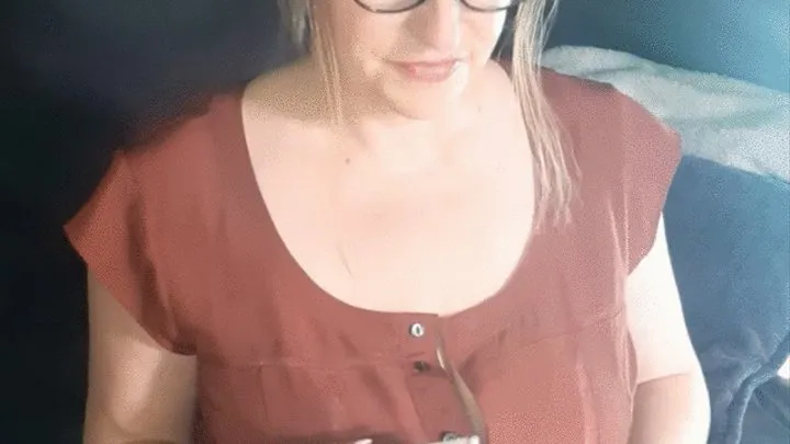 sexy nerdy girl smoking