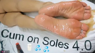 Cum on Soles Cumpilation!! 25 cumshots!