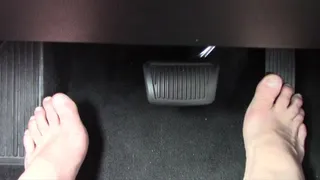 My hot feet working the pedals