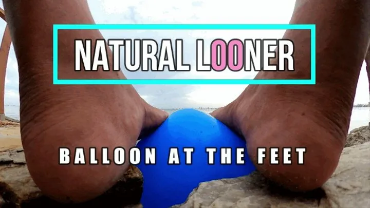 BALLOON AT THE FEET