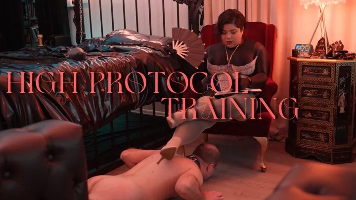 24 hours with Mistress Rogue Episode 4: High Protocol Training