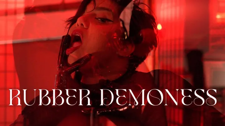 Rubber Demoness sodomizes you with massive demon cock