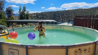 Nail Popping in the Pool