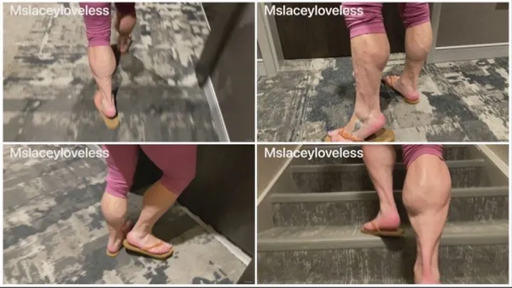 Mslaceyloveless Calves - Walking in the Hotel part2