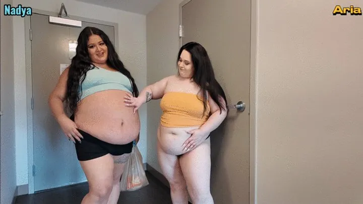 Nadya And Aria Compare Measurements