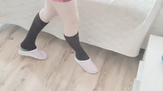 Pillow Humping and Floppy Sockplay before Sex!
