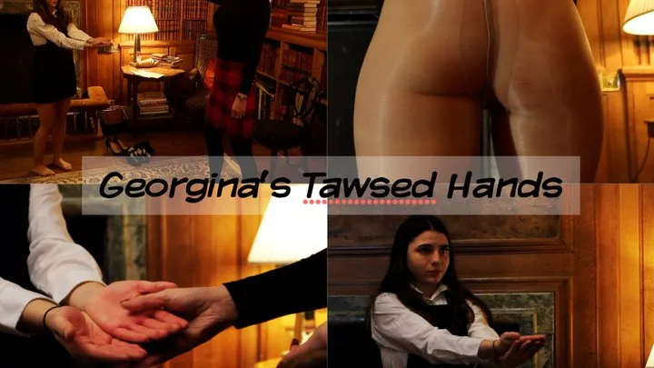 Georgina's Tawsed Hands