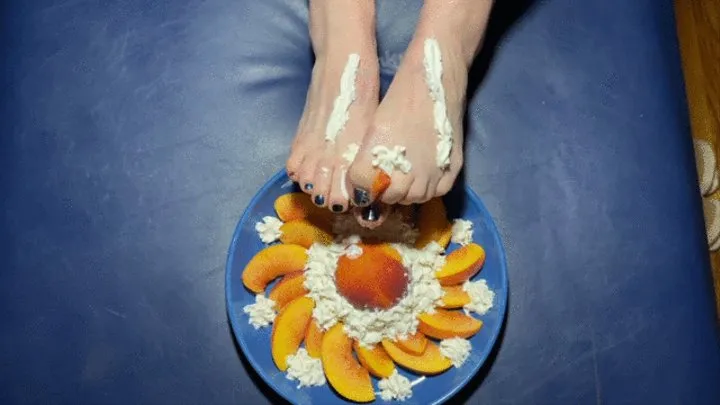 Peaches and Cream Feet