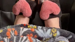 Toes Peeking out from the blanket