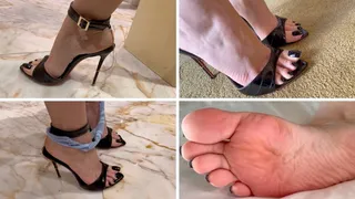 SEXY FOOT TEASE with this perfect sandals