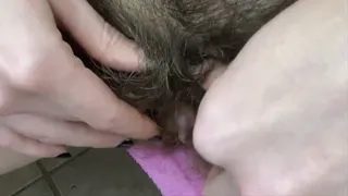 extremely hairy pussy