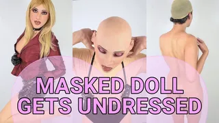 Masked Doll Gets Undressed Gender Transformation