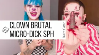 Brutal Clown SPH - Laughing, Dildo Comparison, Humiliation