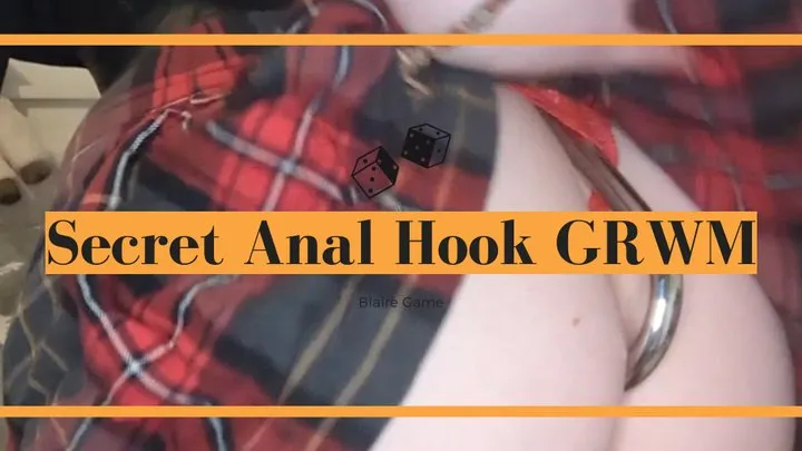 Get Ready With Me with a Secret Anal Hook