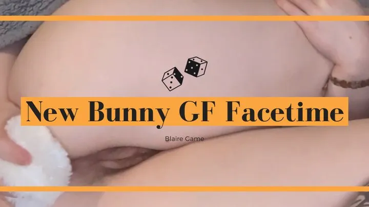 Bunny Girlfriend Facetime with Boyfriend