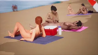 Nude Beach Sex Voyeur, ep1