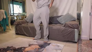 Stepmom helps her stepson to stop masturbating