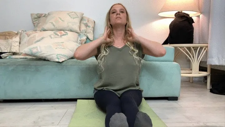 Stepmom gets fucked by stepson while doing yoga to help his porn addiction