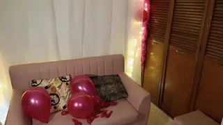 Part 4 of 6 game afternoon balloons pink 12