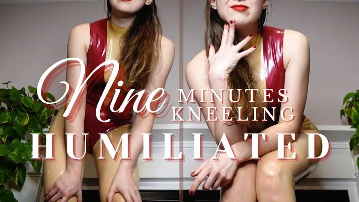 Nine minutes Kneeling: HUMILIATED