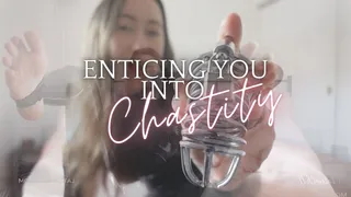 Enticing You into Chastity Femdom POV