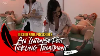 Doctor Nara bound and introduce Mel Fire to tickling treatment