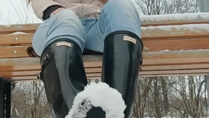 Lick this ice off my rubber boots bootslave