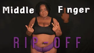 Middle Finger Rip-off