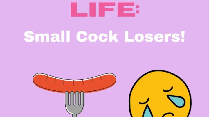 Virgin 4 Life: Small cock losers!