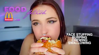 Watch me eat FOOD FETISH ASMR