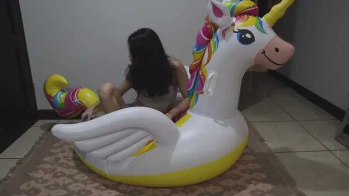 Owllete deflates the unicorn