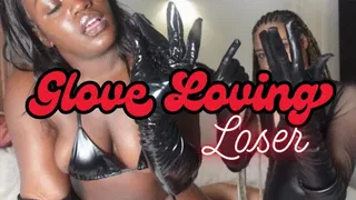 Latex Glove Loving Loser Humiliated by 2 Ebony Dommes