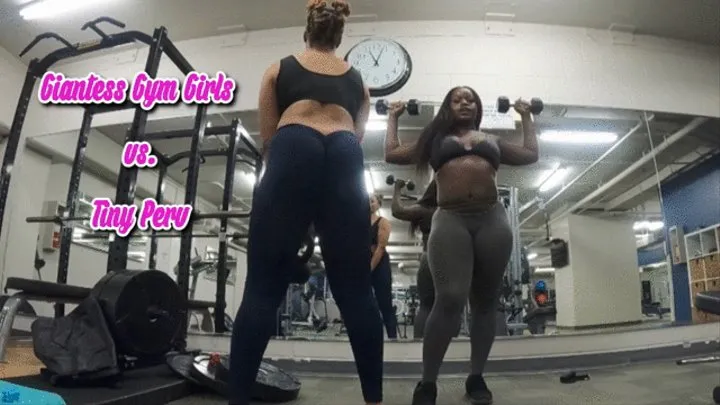 Giant Gym Girls vs Tiny Perv