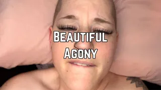 Beautiful Agony Featuring Bald Headed Beauty Phoenix Bates - Buzzcut - Orgasm - Solo Female - Vibrator - Face Fetish - Eye Contact