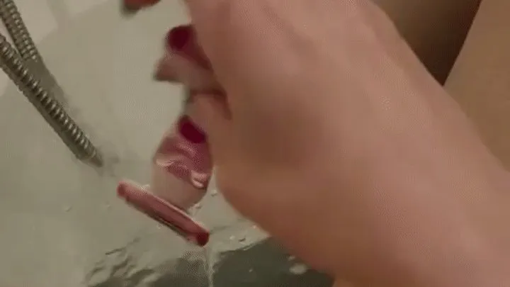 Me Shaving my Pussy Fotze Rasieren