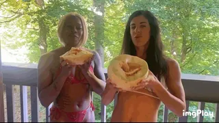 Part 1 Bianca Blance vs Sugar Diamonds in a Melon challenge