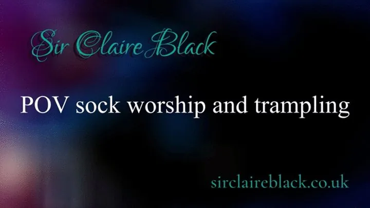 Sock Worship and Trampling