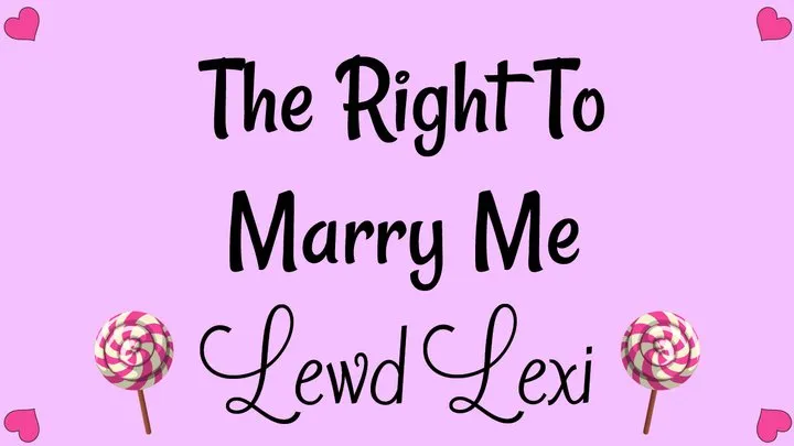 The Right To Marry Me Audio Mp3