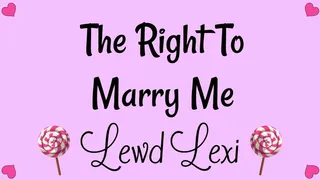 The Right To Marry Me Audio Mp3