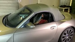Giorgia arrested for stolen car