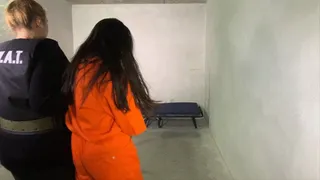 Stefy in her cell