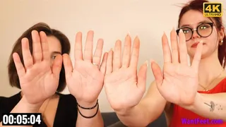 Models Measuring Hands