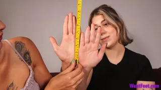 Big and Tiny Hands Measure