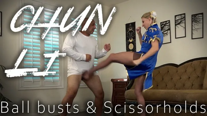 Chun Li Takes Your Nuts