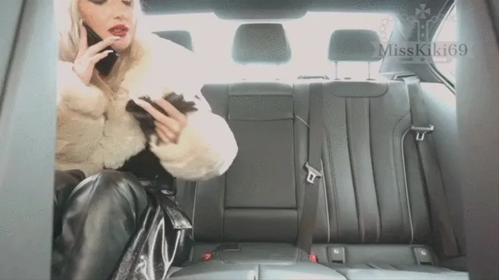 Miss Kiki Gets Filmed Smoking on Taxi Cab Cam