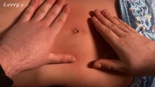 Belly sounds from this massage