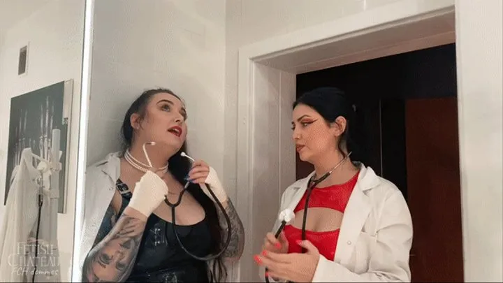 2 Mistresses will make sounding on your pathetic cock POV