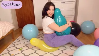 Balloon Busting Babe