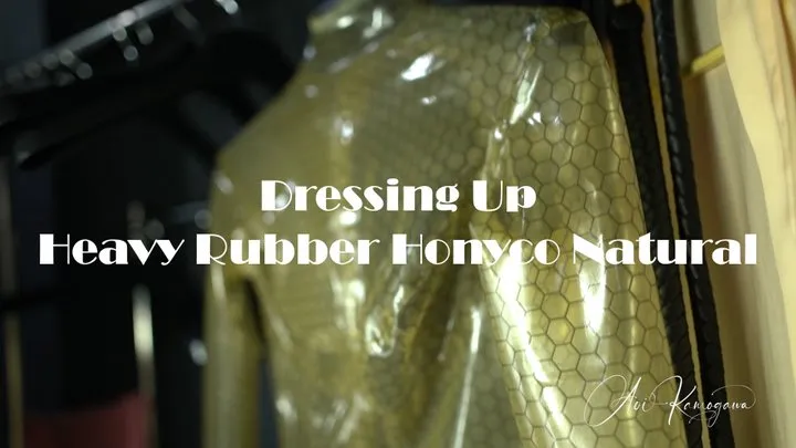 Dressing Up Heavy Rubber Honyco Natural