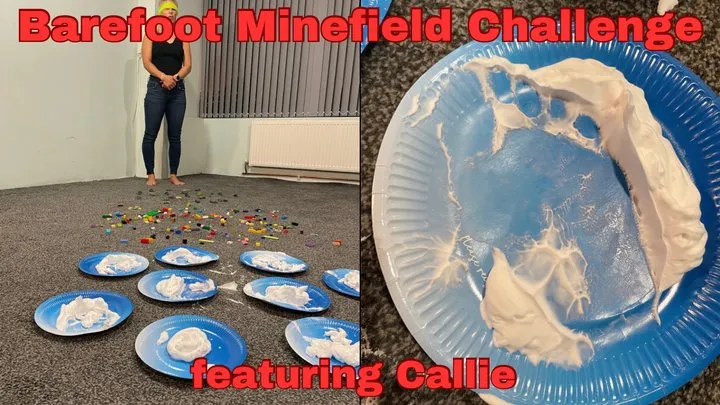 Barefoot Minefield Challenge - Callie